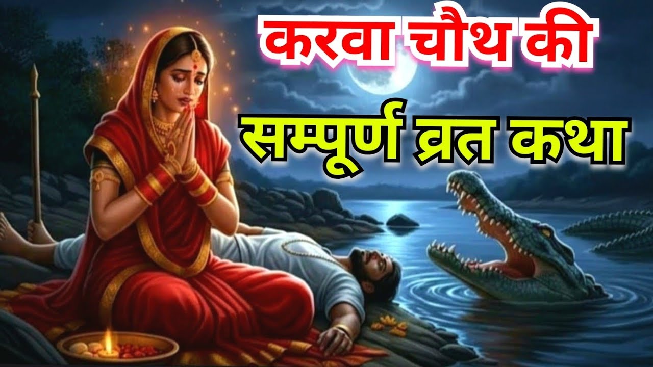 करवा चौथ व्रत कथा ।। संपूर्ण व्रत कथा।। lPremanand Ji Maharaj | ‎⁨@BhajanMarg⁩ 