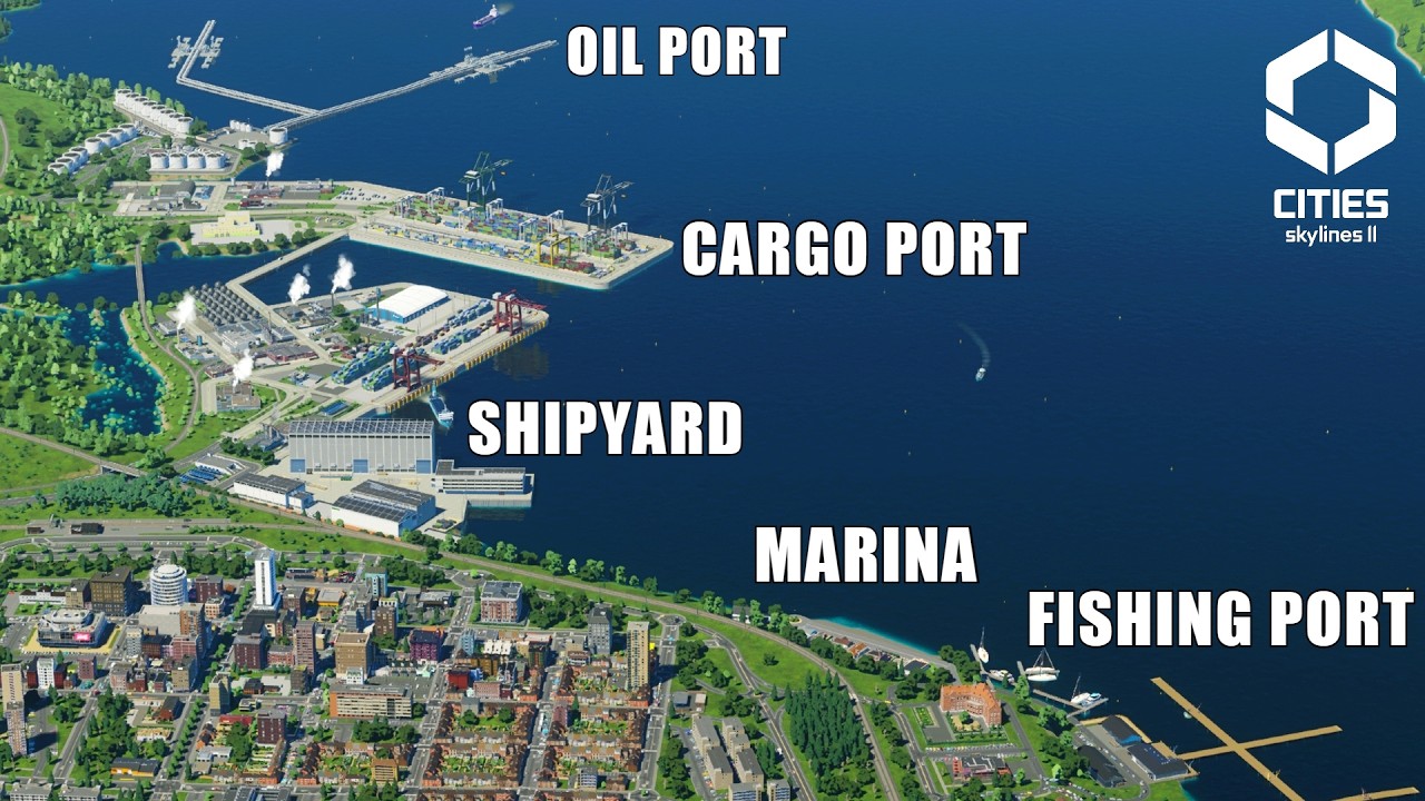 The Bridges & Ports DLC Changes Everything | Cities Skylines 2