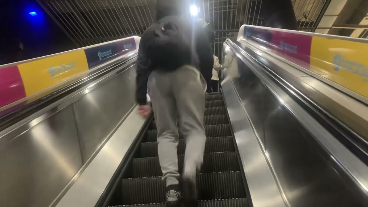 Escalator Stairs on North Greenwich 777+ ~A.A.MA7UN /🇬🇧/777+ News / NorthGreenwich / Escalator/ 777+