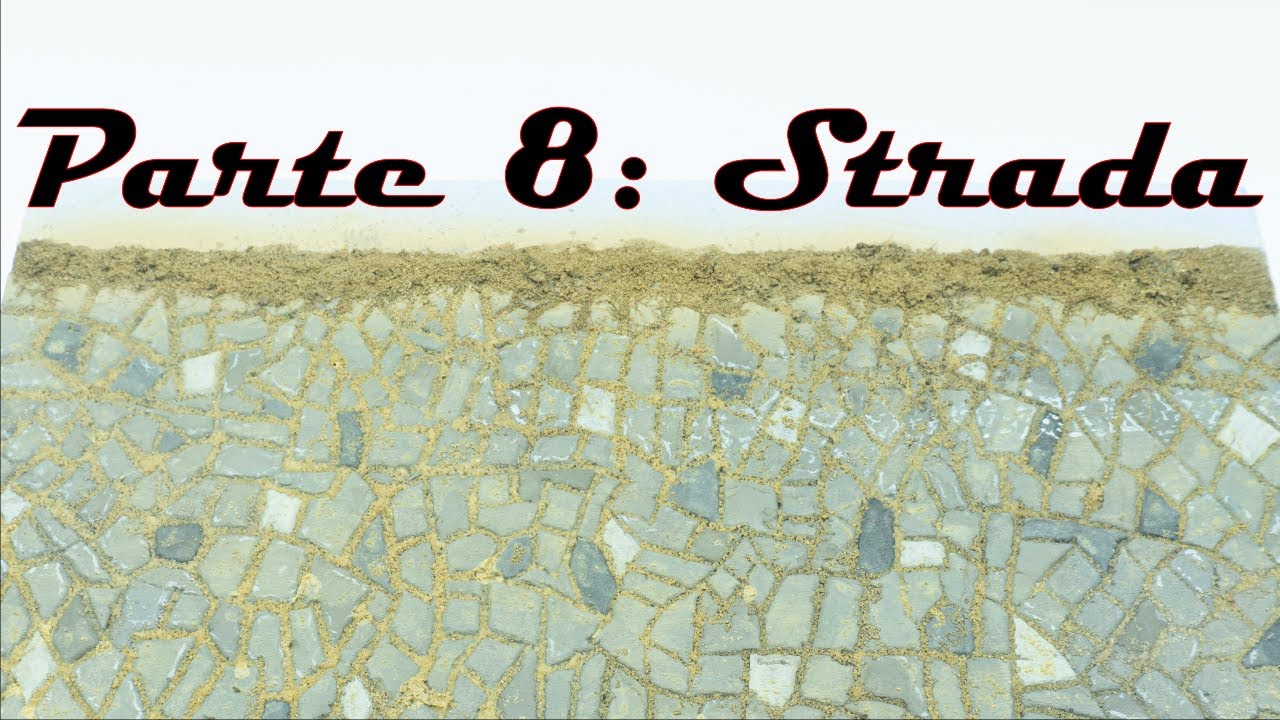 Costruiamo una Strada Selciata in 1/35 - Modellismo Diorami