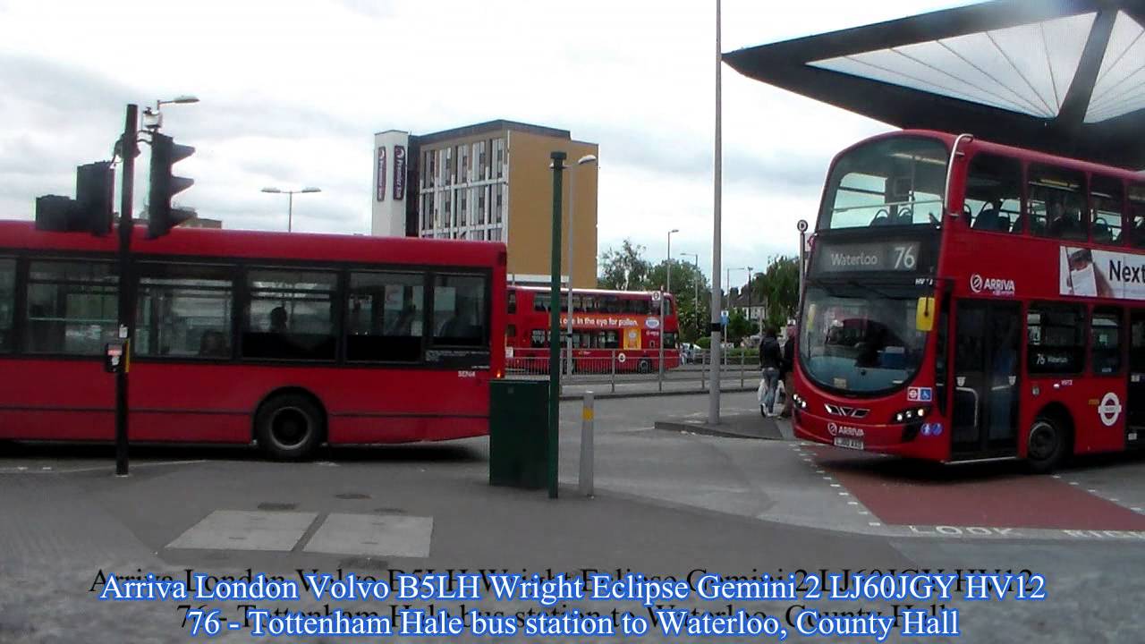 Half hour at Tottenham Hale bus station