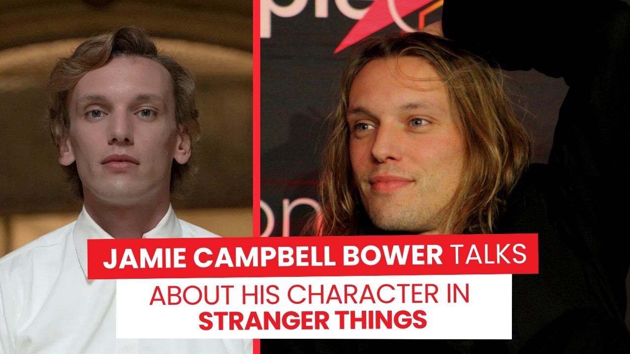 Jamie Campbell Bower talks about Vecna, his character in Stranger Things