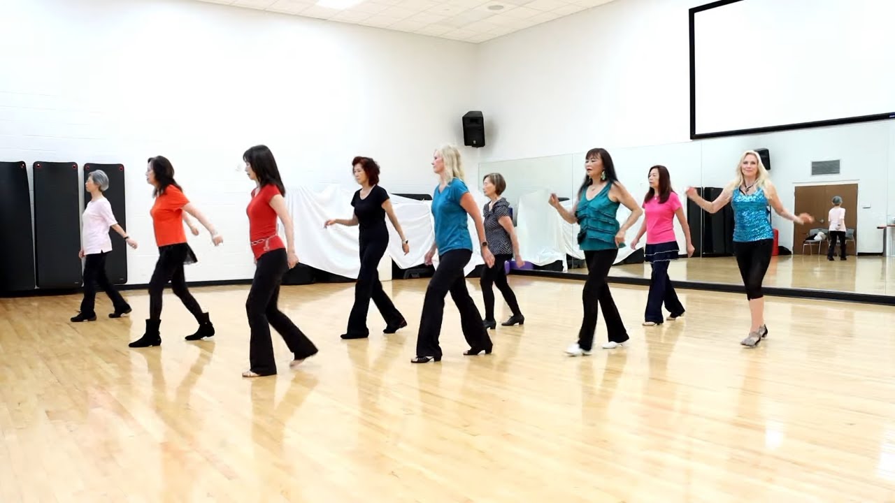 Straight Up Sideways - Line Dance (Dance & Teach in English & 中文)