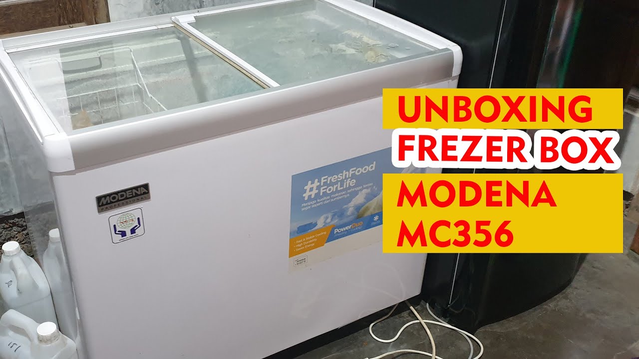 Unboxing & Review Freezer Box Modena MC 356
