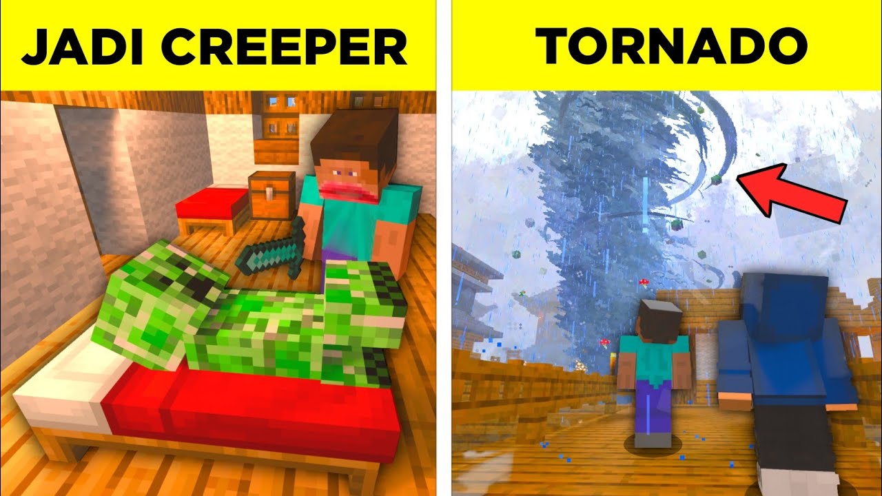 65 Cara PRANK Teman Kalian Di Minecraft Sampai NANGIS