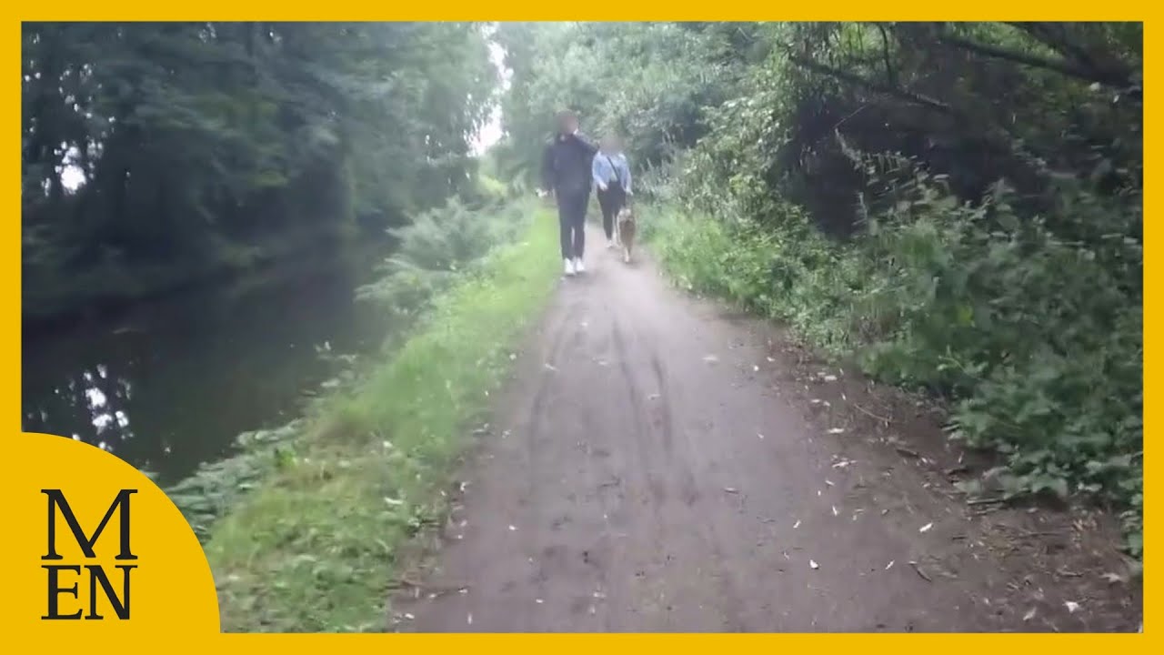 Bodycam catches moment man pushes woman into canal as she cycles to work