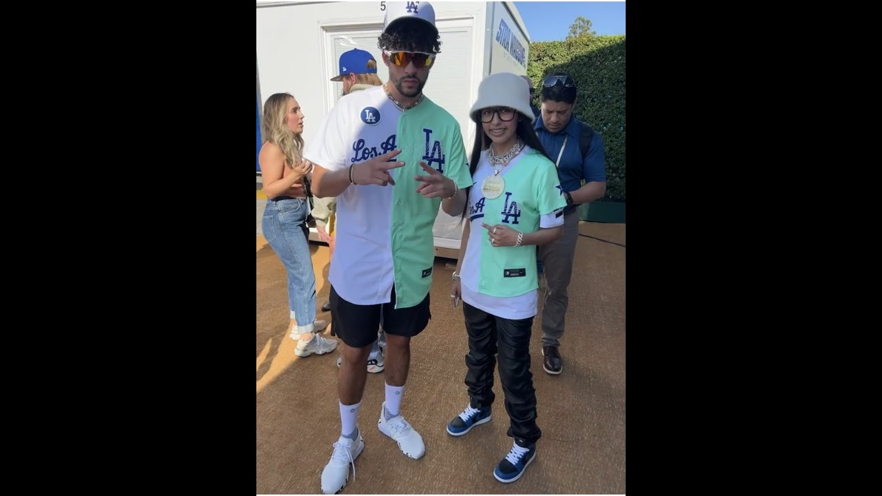 Bad Bunny Benito DJ Livia MLB celebrity Allstar DJ