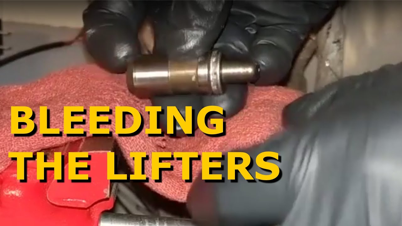 Bleeding the Hydraulic Lifters with a Vice - #Eclipse2GBuild