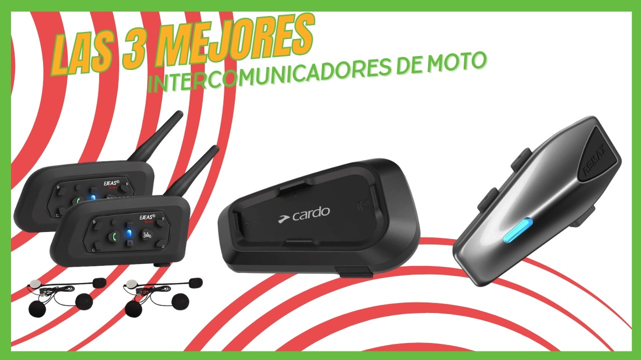 Top 3: Los Mejores Intercomunicadores de Moto en 2026 (¡No tires tu dinero!)
