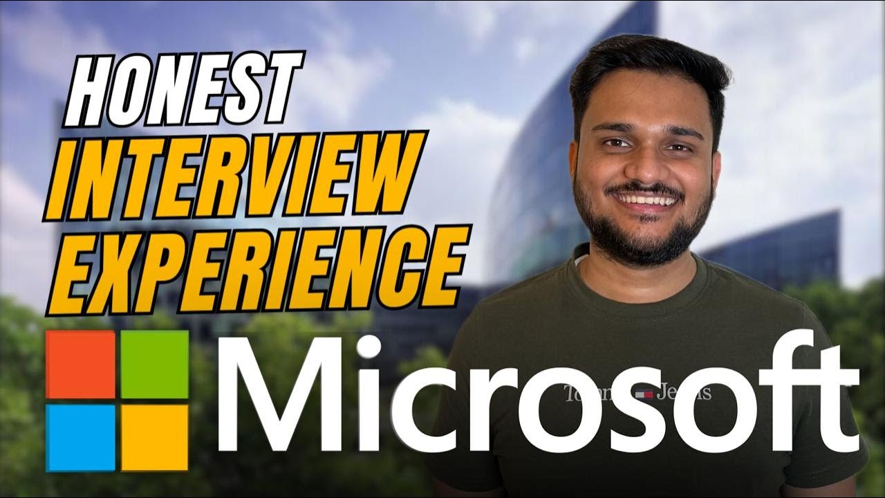 My *Honest* SDE 2 Interview Experience at Microsoft
