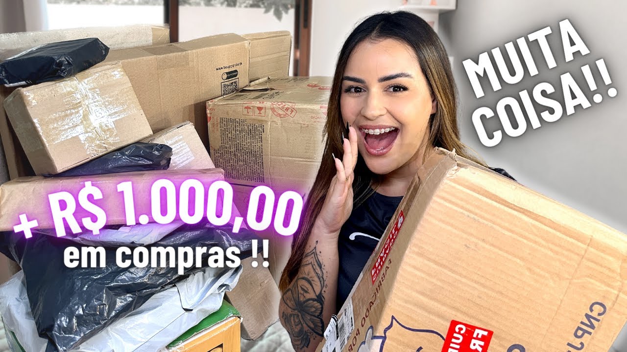 AS MELHORES COMPRINHAS PARA O LAR QUE EU FIZ NA SHOPEE | Compras de decoração para sala na SHOPEE !!