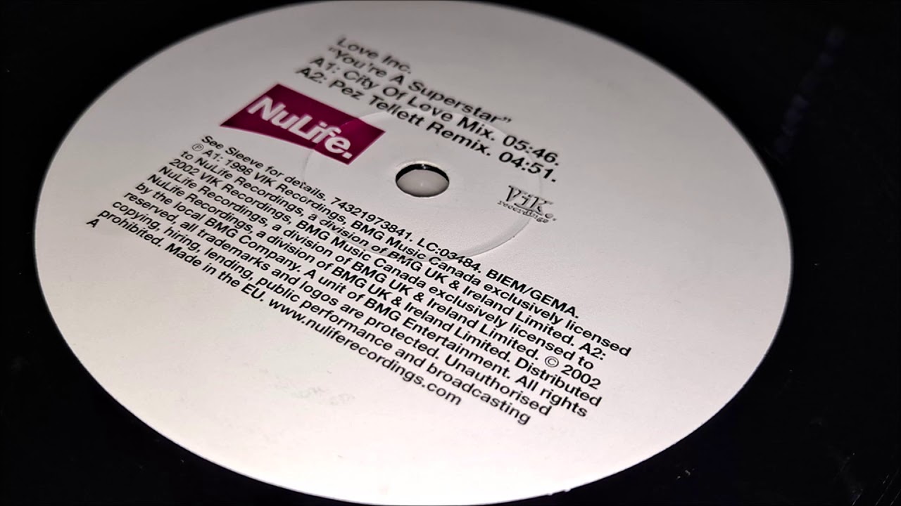 Love Inc  - You're A Superstar (Pez Tellett Remix)