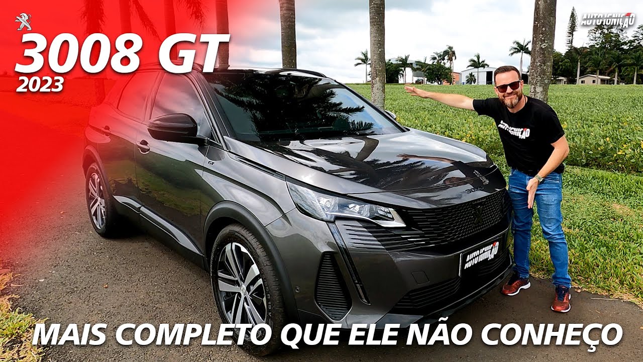 PEUGEOT 3008 GT 2023 - Mais Completo Que Ele Não Conheço