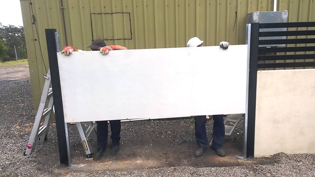 Quickbuilt Acoustic Fence System Installation Video