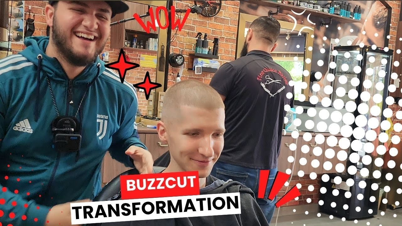 INSANE Buzzcut Transformation &ndash; From Long Hair to Fresh Clean Look! 💈🔥