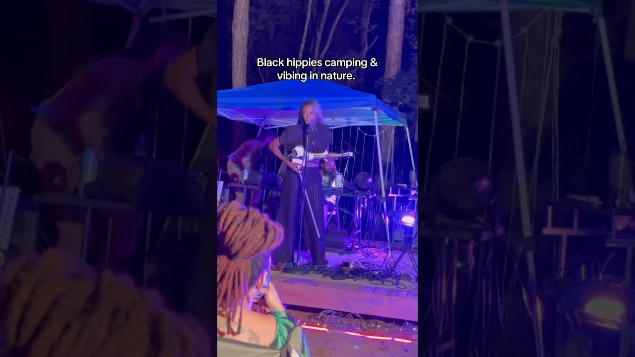 Soul tribe energy. Nature reset. Good music & bare feet under the stars 🌙 #SoulTribe #MysticWoods