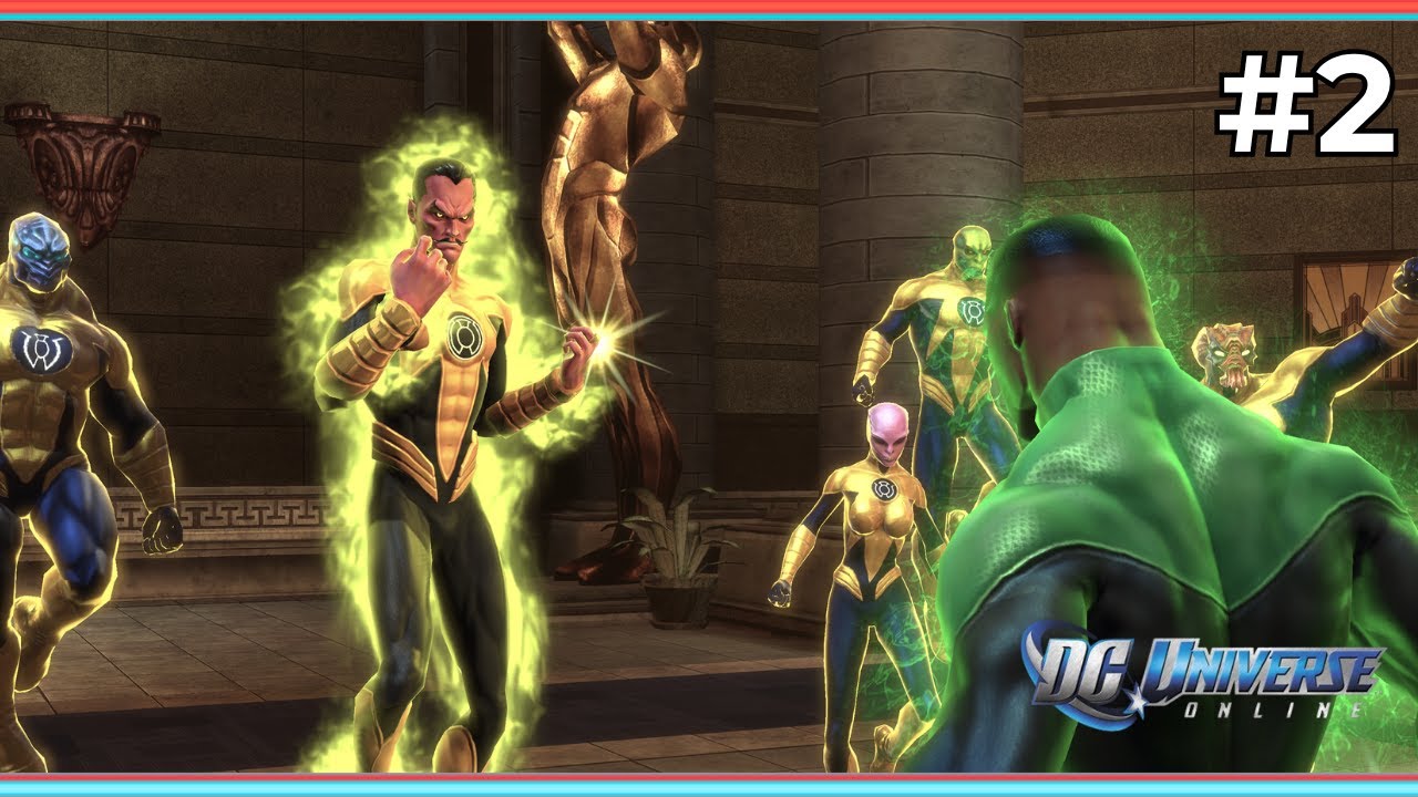 DC Universe Online Let's Play Part 2 - A Metropolis Showdown With Sinestro