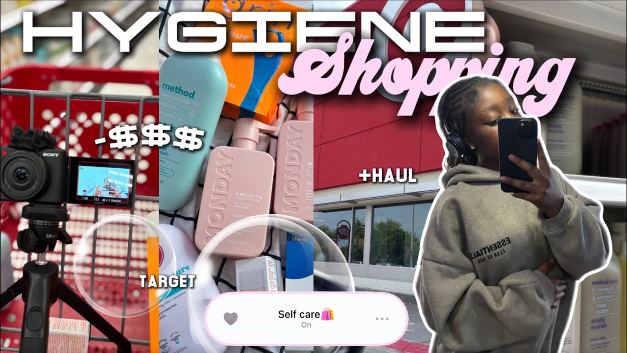 COME HYGIENE SHOPPING WITH ME♡ target edition +haul