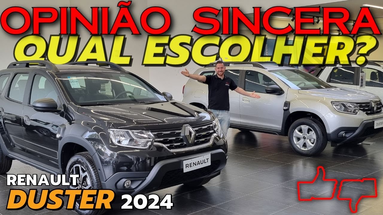 Renault DUSTER 2024: SUV bom, bonito e BARATO! Qual a melhor versão? Preço, consumo, problemas, dica