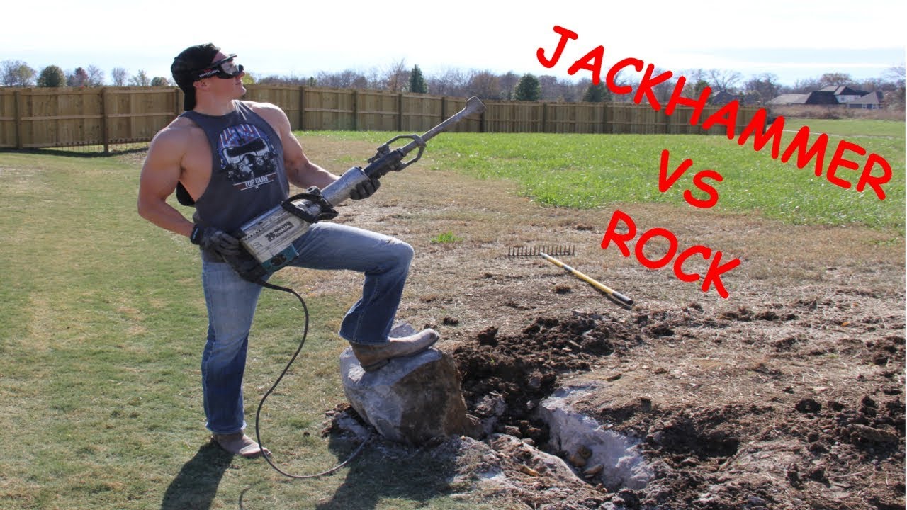 JackHammer - Rock in my yard