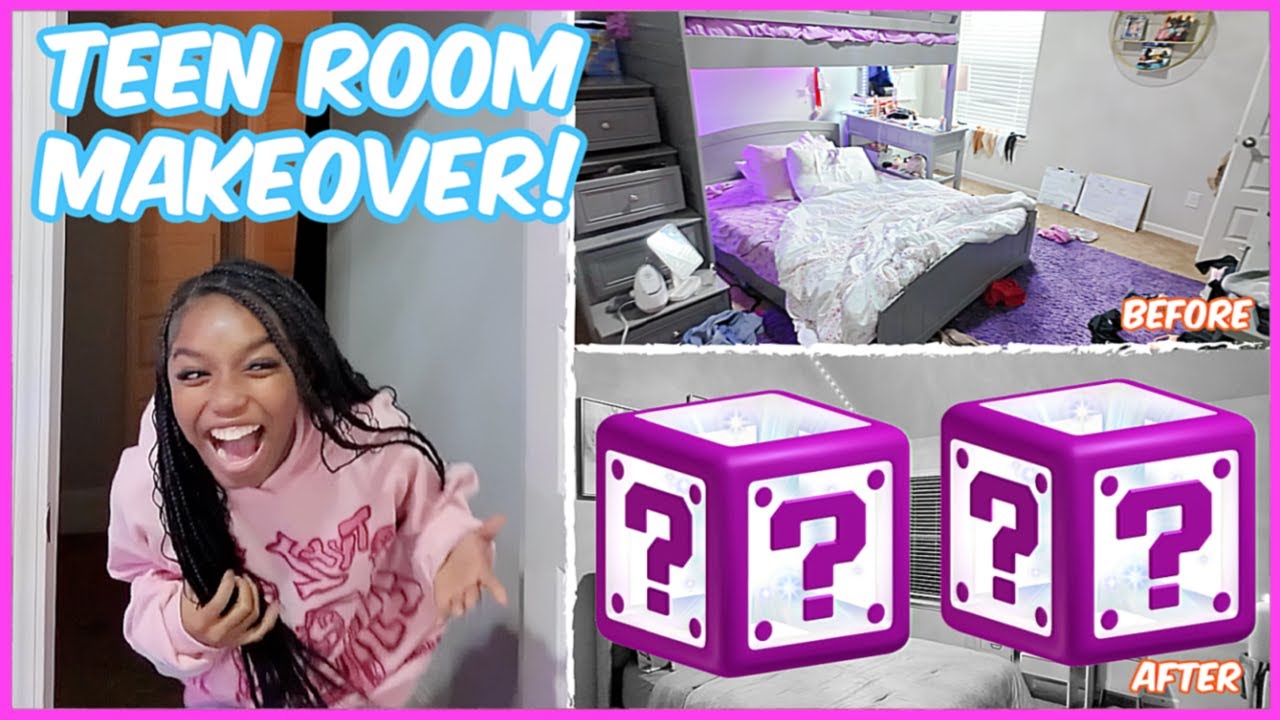 TEEN ROOM MAKEOVER BEFORE AND AFTER! | YOSHIDOLL