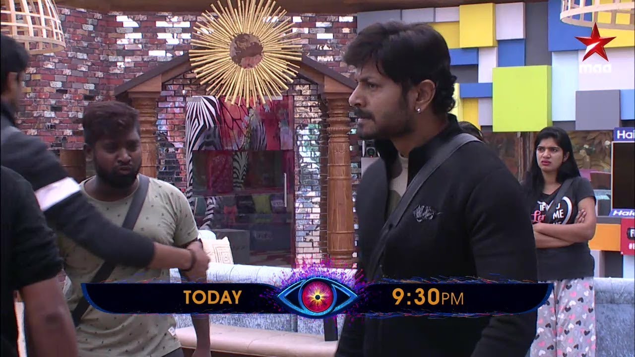 High tension atmosphere in the house 😳😳 #BB2TeluguFinalLevel   #BiggBossTelugu2 Today at 9:30 PM