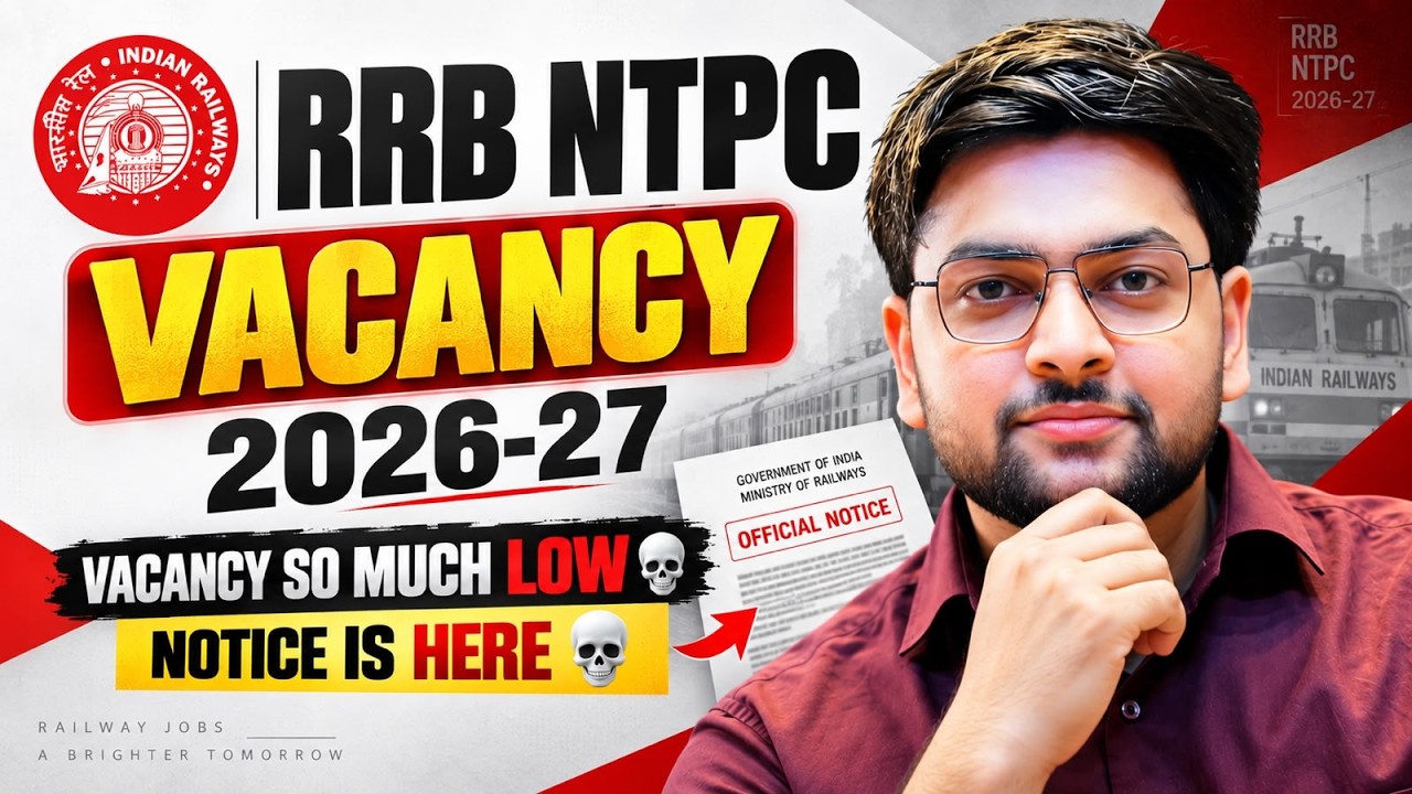 RRB NTPC New Vacancy 2026-27 Out! 🚨 Short Notice Released | RRB NTPC Vacancy 2026 | Jeet Rana GS