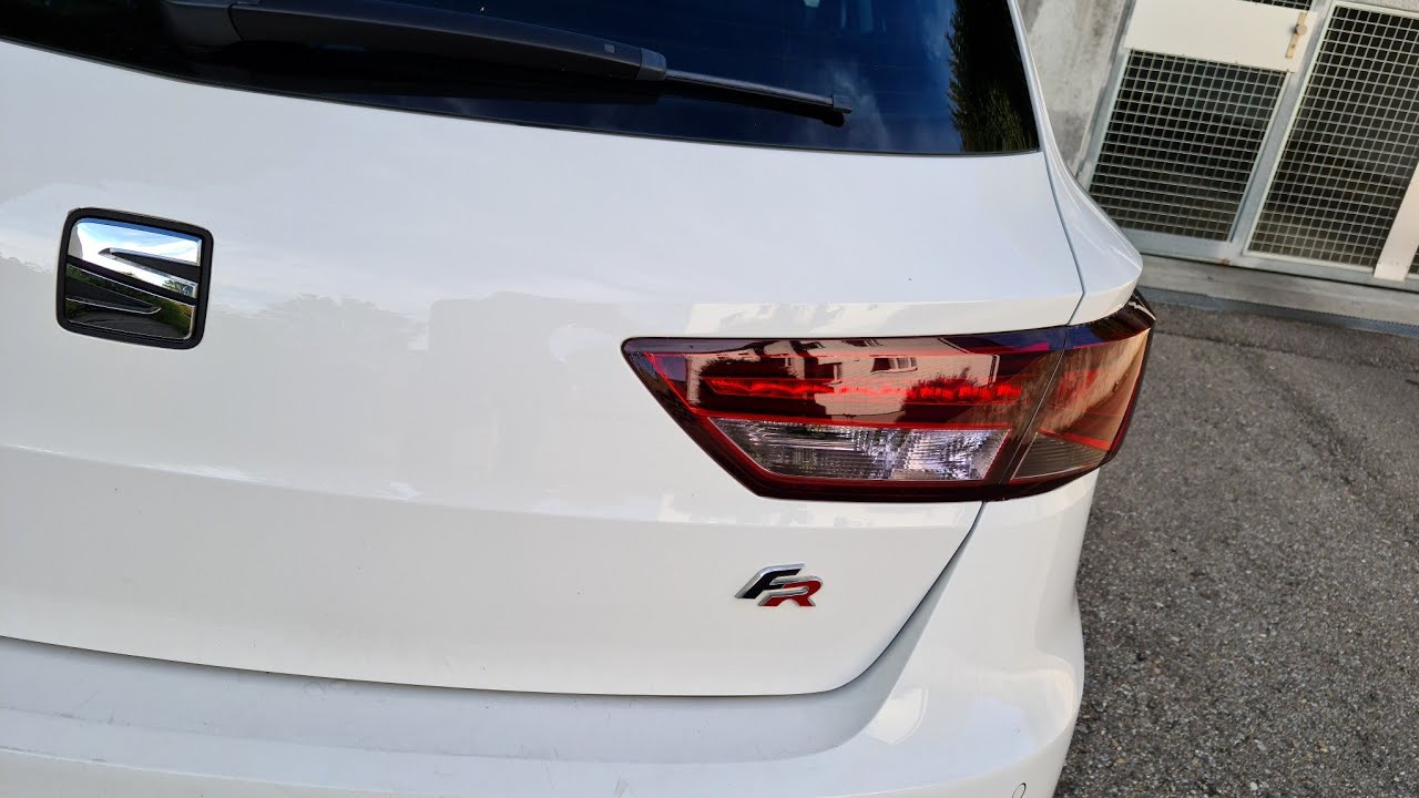 Seat Leon 5F ST FR lampy przyciemnione folią ppf STEK DYNOshade light