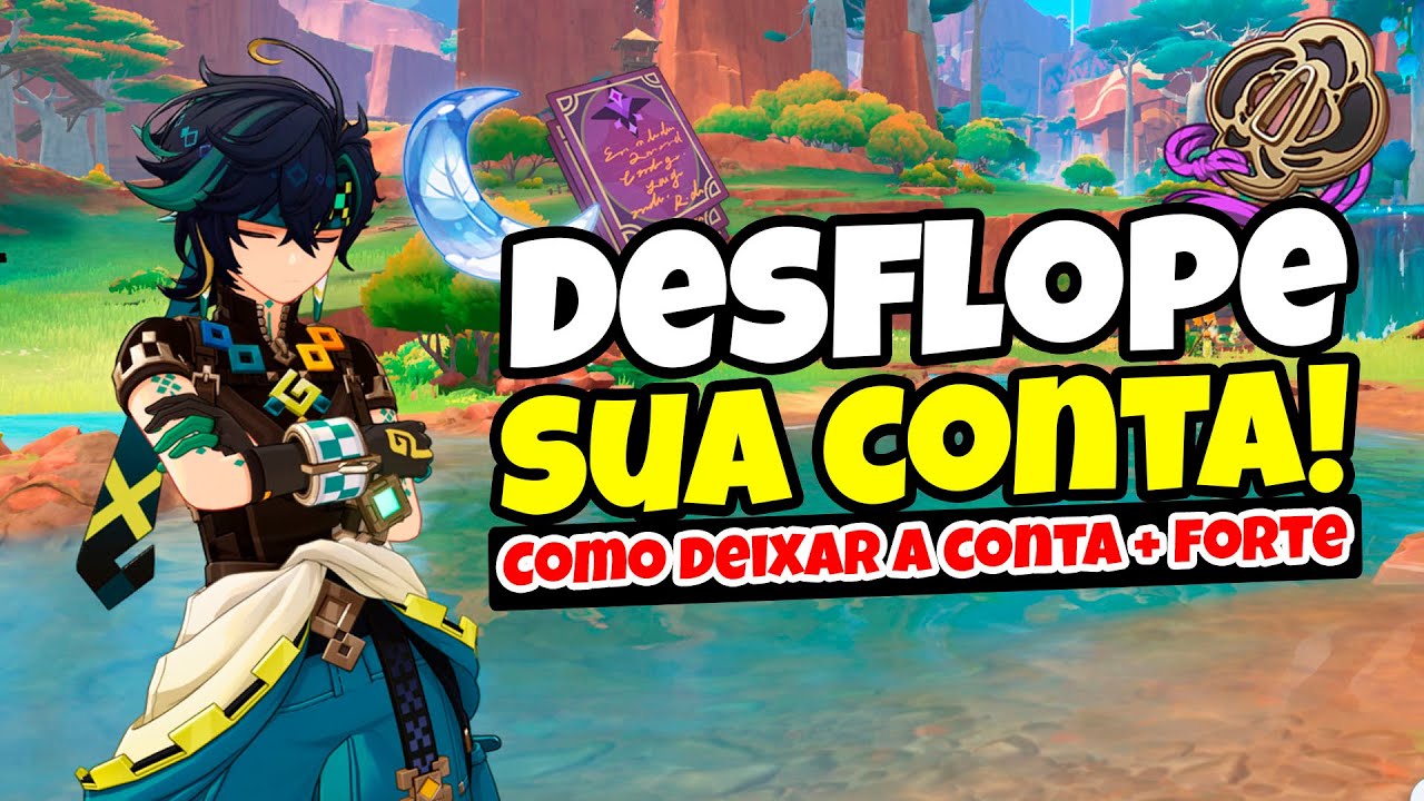 Tire sua conta do FLOP! | Como deixar a conta +FORTE | Genshin Impact