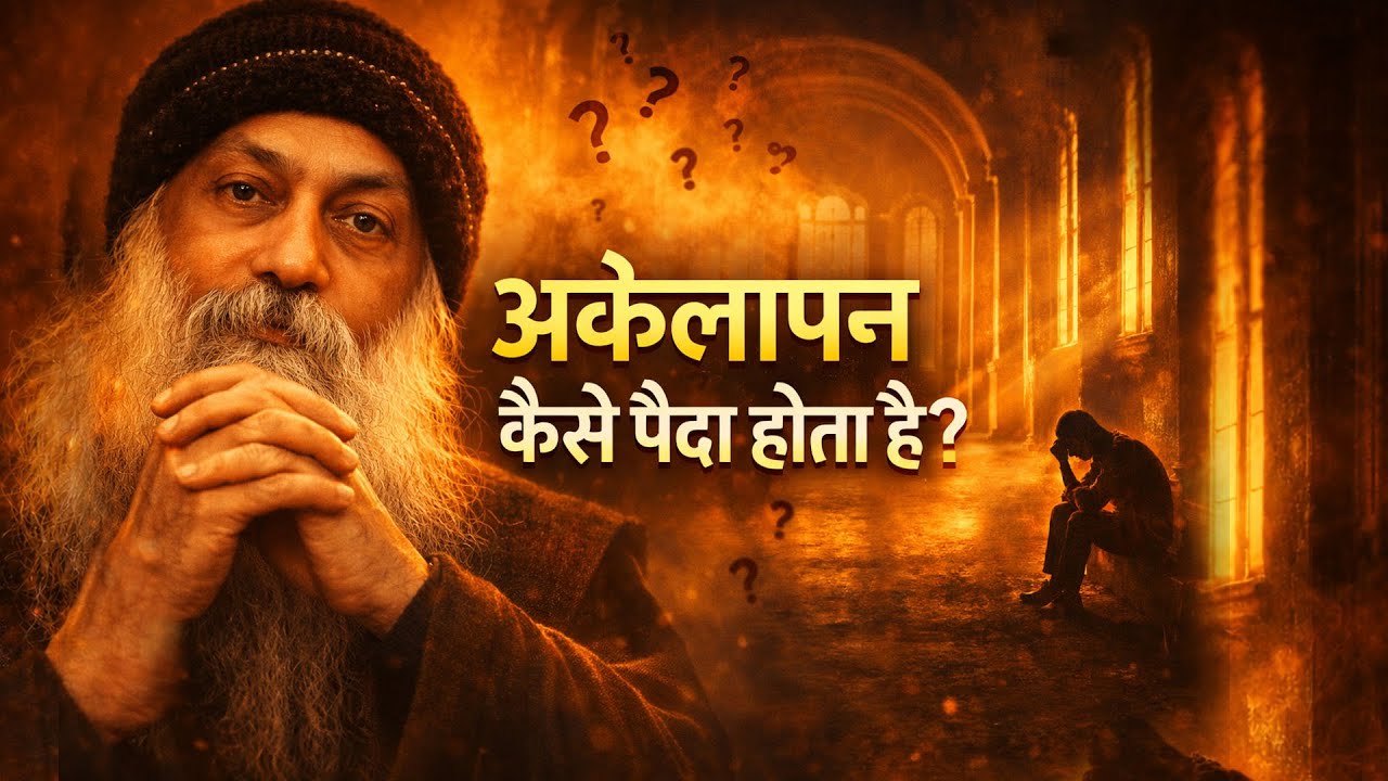 अगर आप अकेले हैं, तो यह वीडियो ज़रूर देखिए l #osho l
