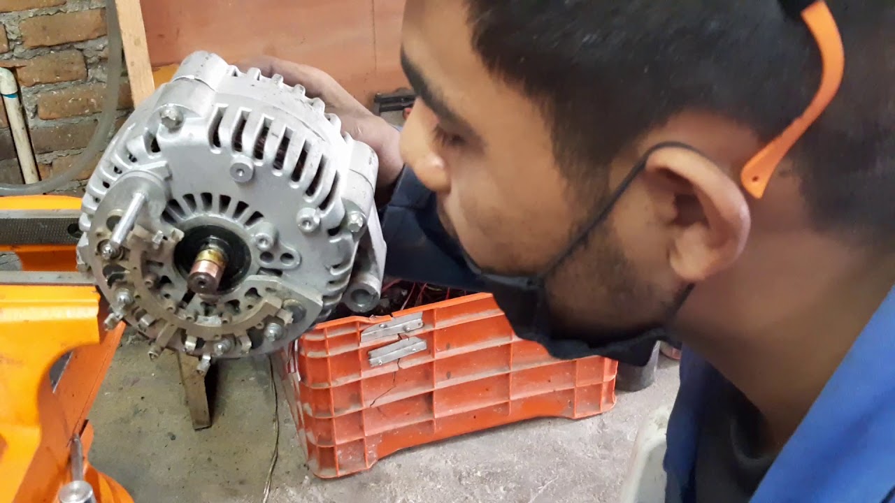 Reparar rotor de Alternador