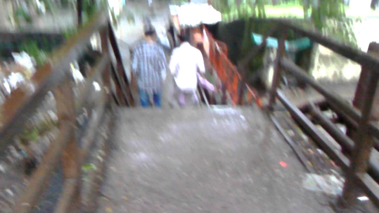 Damaged bridge at ghatkopar west,wardno 121