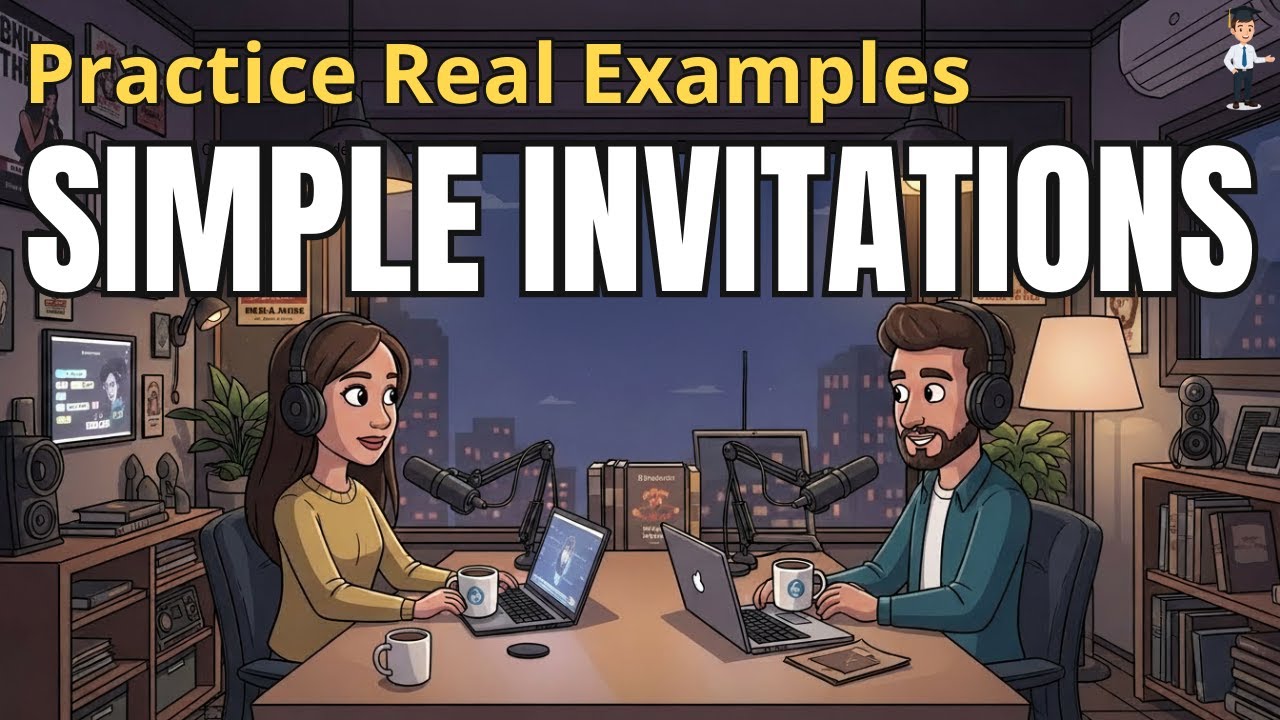 Практикуйте английский на реальных примерах | Создание простых приглашений | A2 | Английский со мной