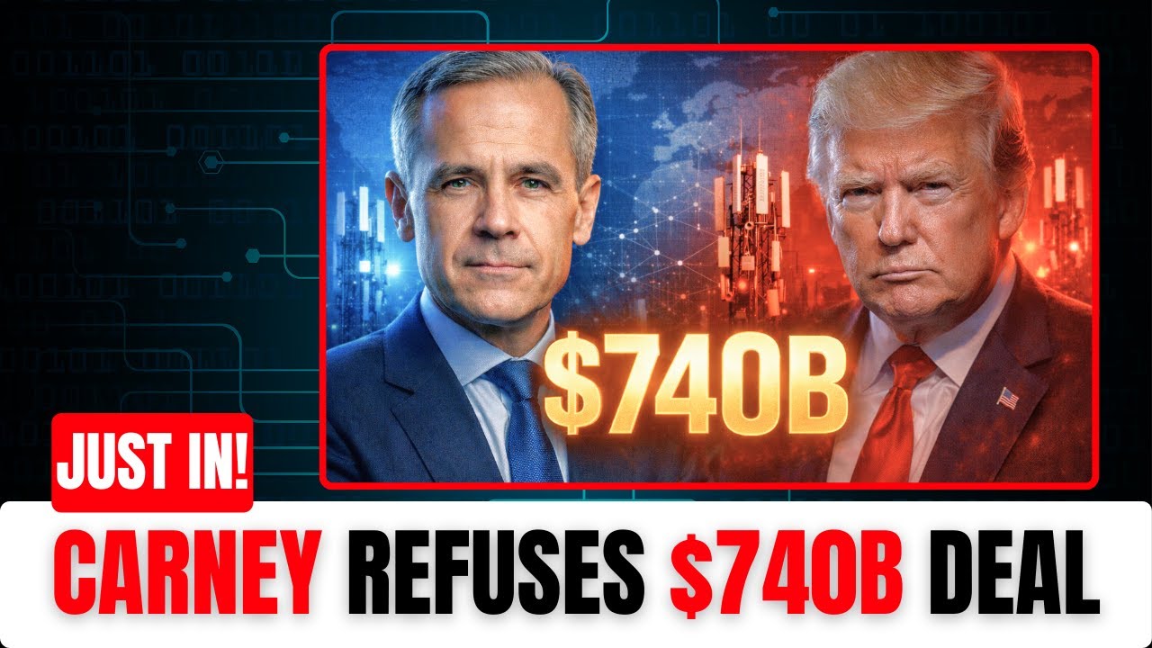 1 MIN AGO: Mark Carney REJECTS $740B 5G Deal — U.S. Telecom Scrambles