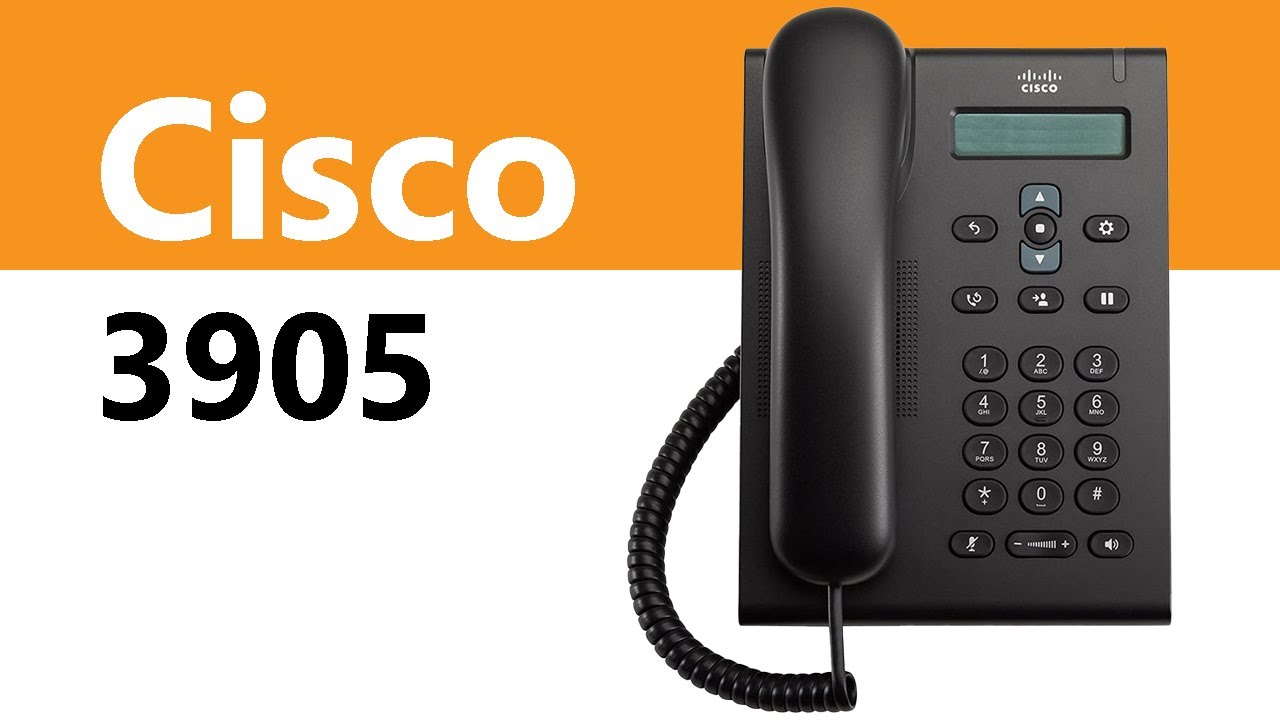 Cisco 3905 SIP Phone - Product Overview
