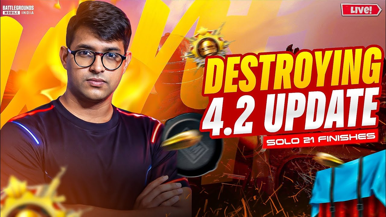DESTROYED BGMI 4.2 UPDATE 🔥 | SOLO GAMEPLAY | INSANE FINISHES 😱 #bgmi #solovssquad #tipsandtricks 