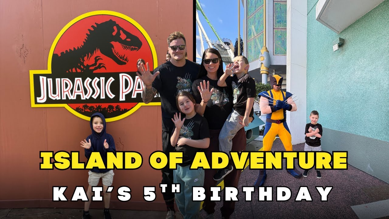 Kai Turns 5 at Island of Adventure! 