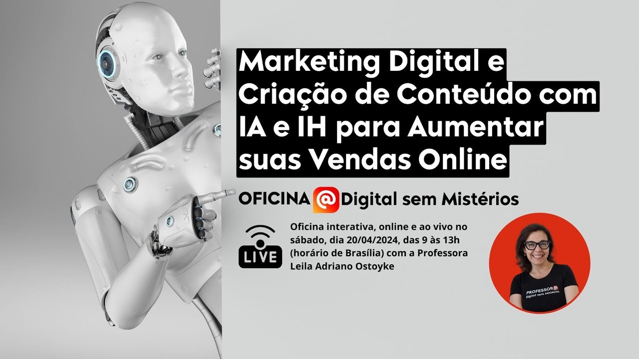 Oficina | Marketing Digital e Criação de Conteúdo com IA