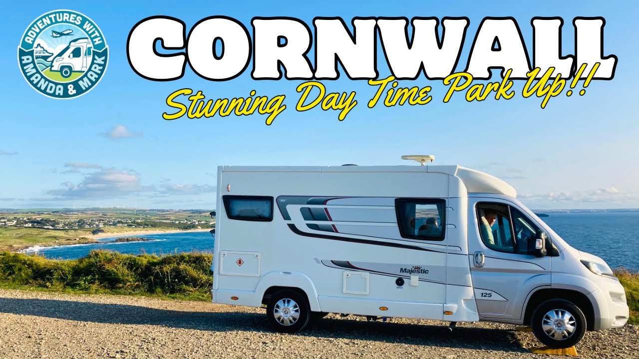 Motorhome Life Cornwall | Does this park up have the best view in Cornwall??