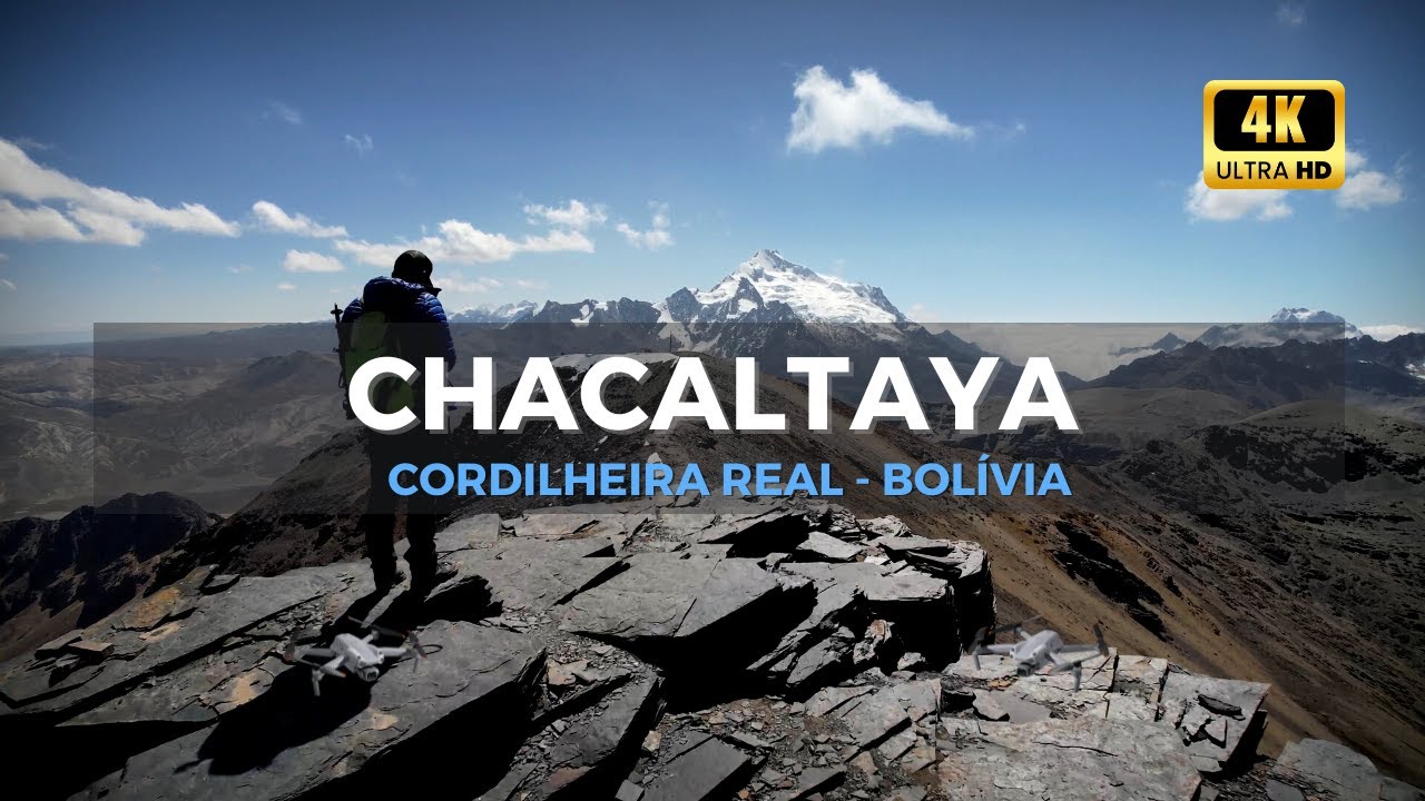 Pico Chacaltaya - La Paz - Bolívia (4K) - Filmado com DJI Mavic Air 2S