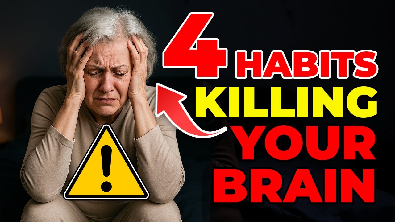 Over 60? 4 HABITS Secretly KILLING Your Brain After 60 | Senior Health Tips