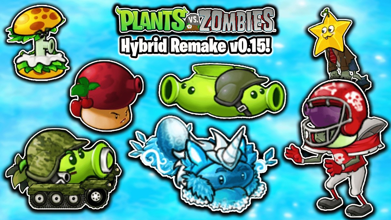 Plants vs Zombies Hybrid Remake v0.15 | Challenge: Ice Melontail Level 1-3 | Download