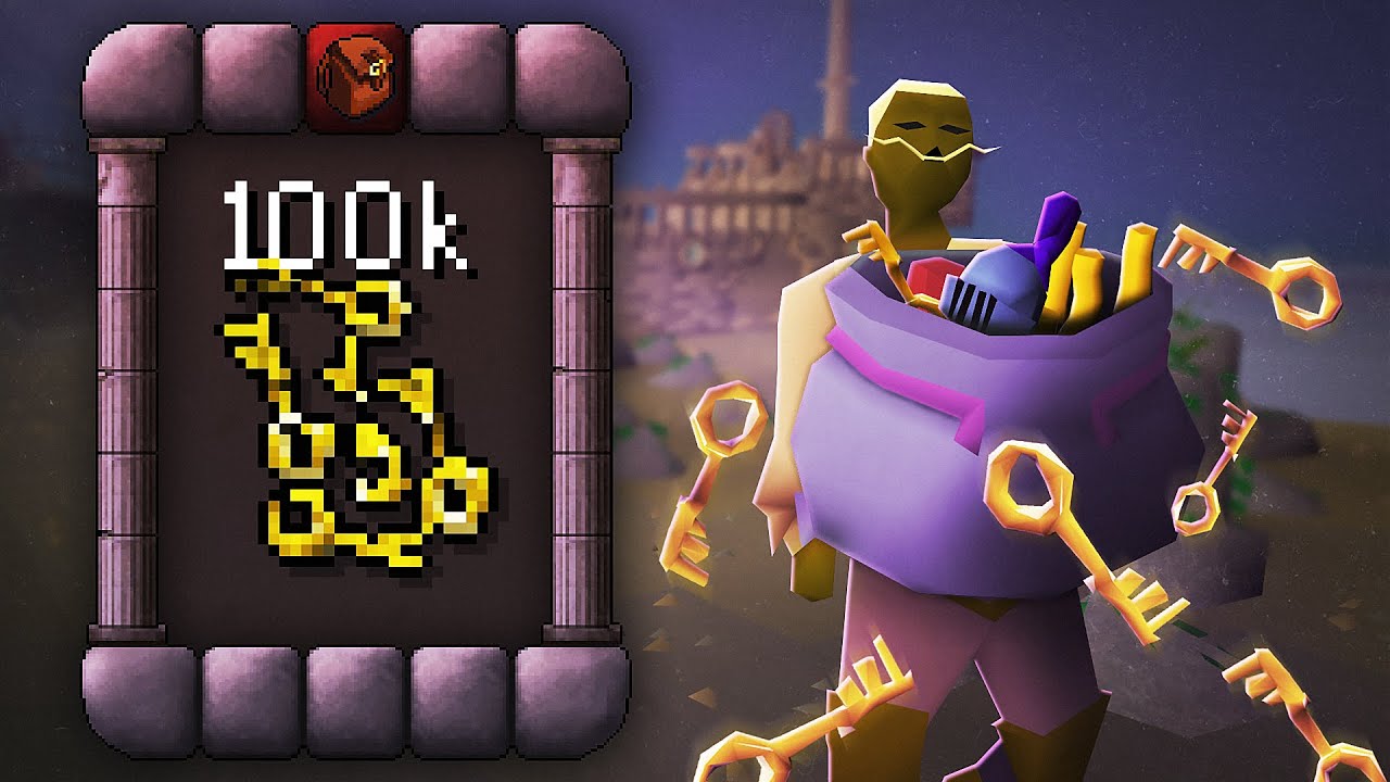 Opening 100,000 Larran's Keys without Banking