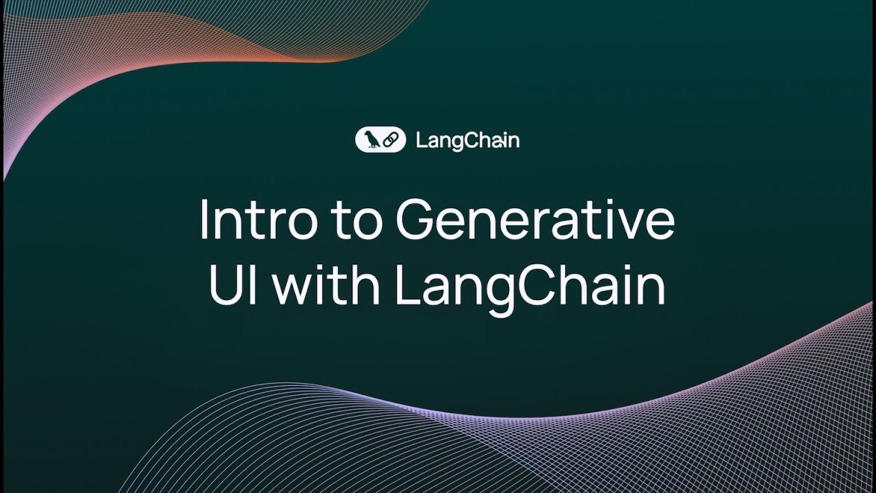 Intro to Generative UI with LangChain