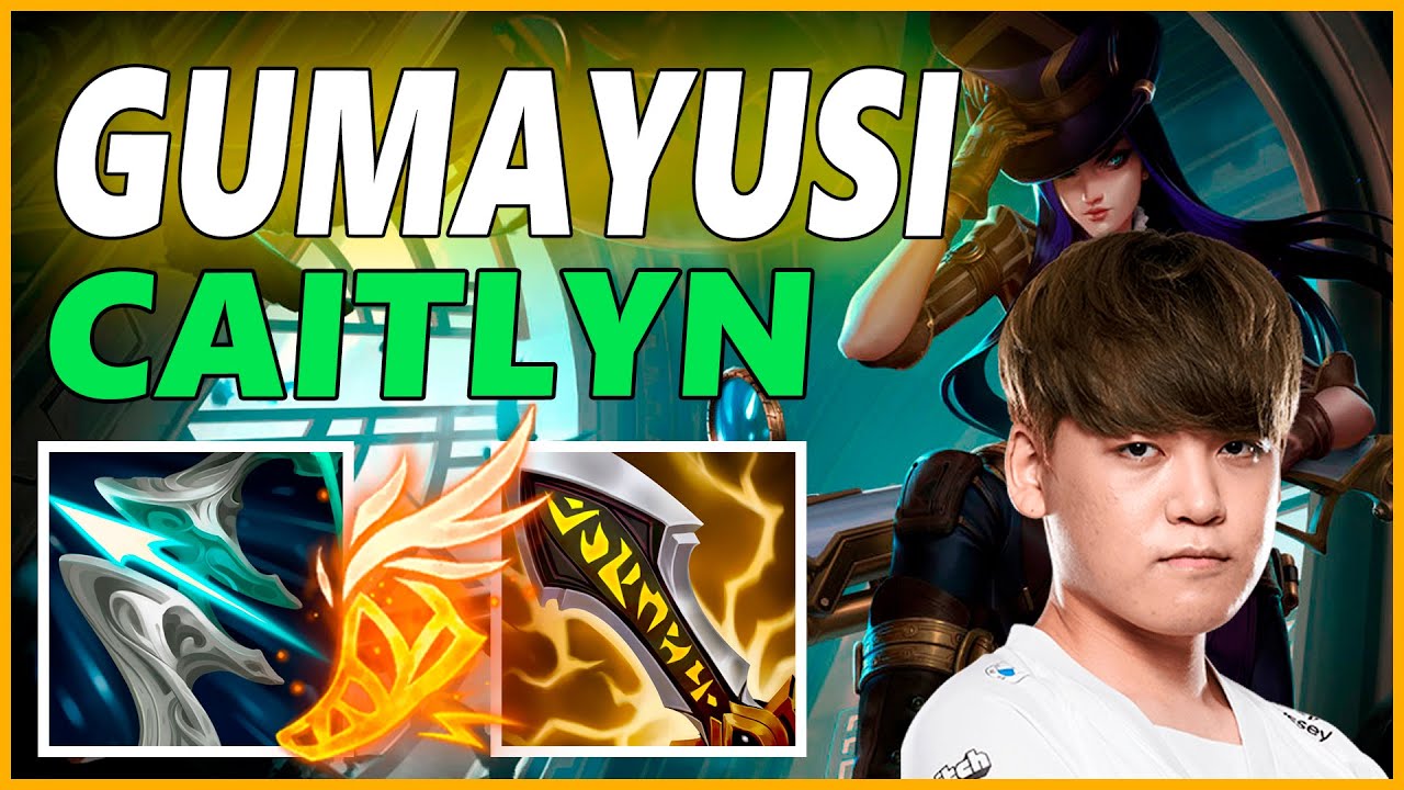 ⚡GUMAYUSI CAITLYN ADC GAMEPLAY⚡SEASON 12 LEAGUE OF LEGENDS
