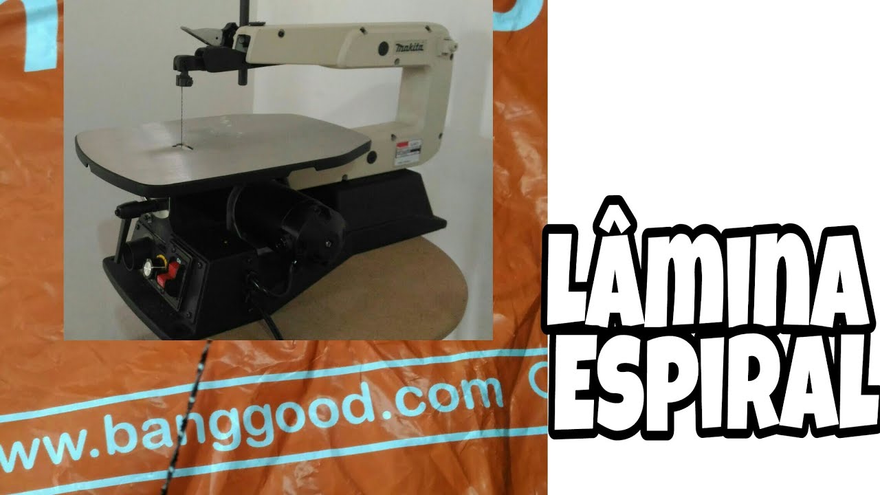 Lâmina Espiral e Tico tico de bancada Makita