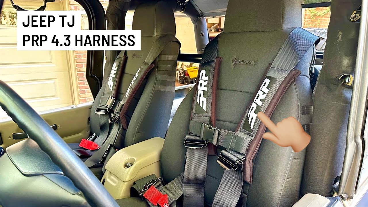Jeep Wrangler TJ | PRP 4-Point Harnesses Install!