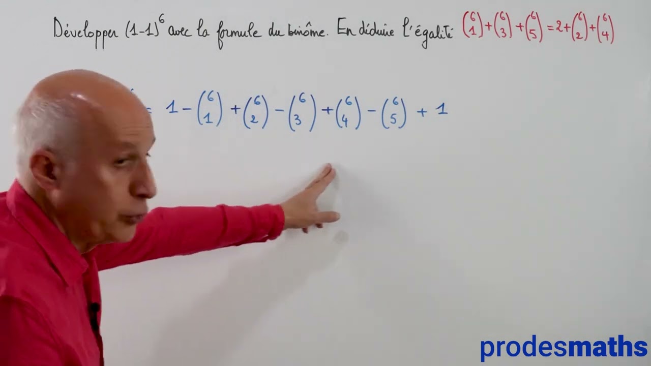 Expert - Nb Complexes - Formule du binôme - Ex