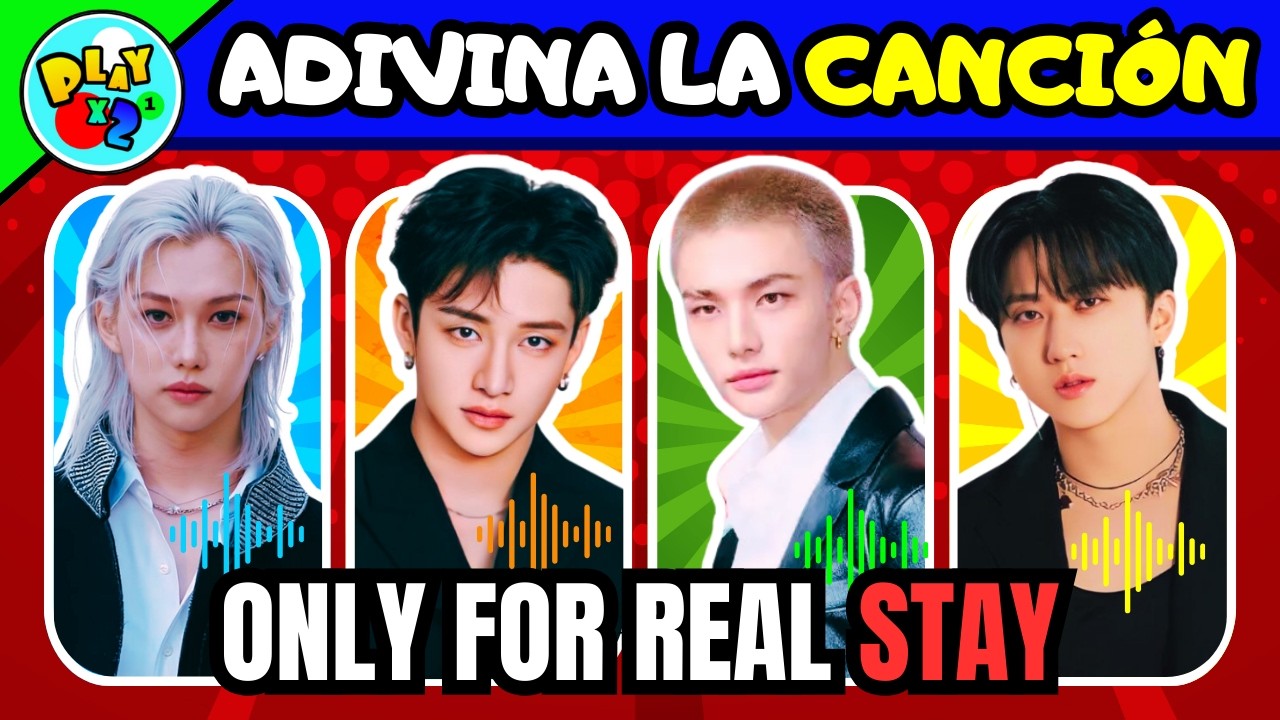 ADIVINA 50 CANCIONES DE STRAY KIDS: Are You a Real STAY? ❤️ | KPOP QUIZ GAME