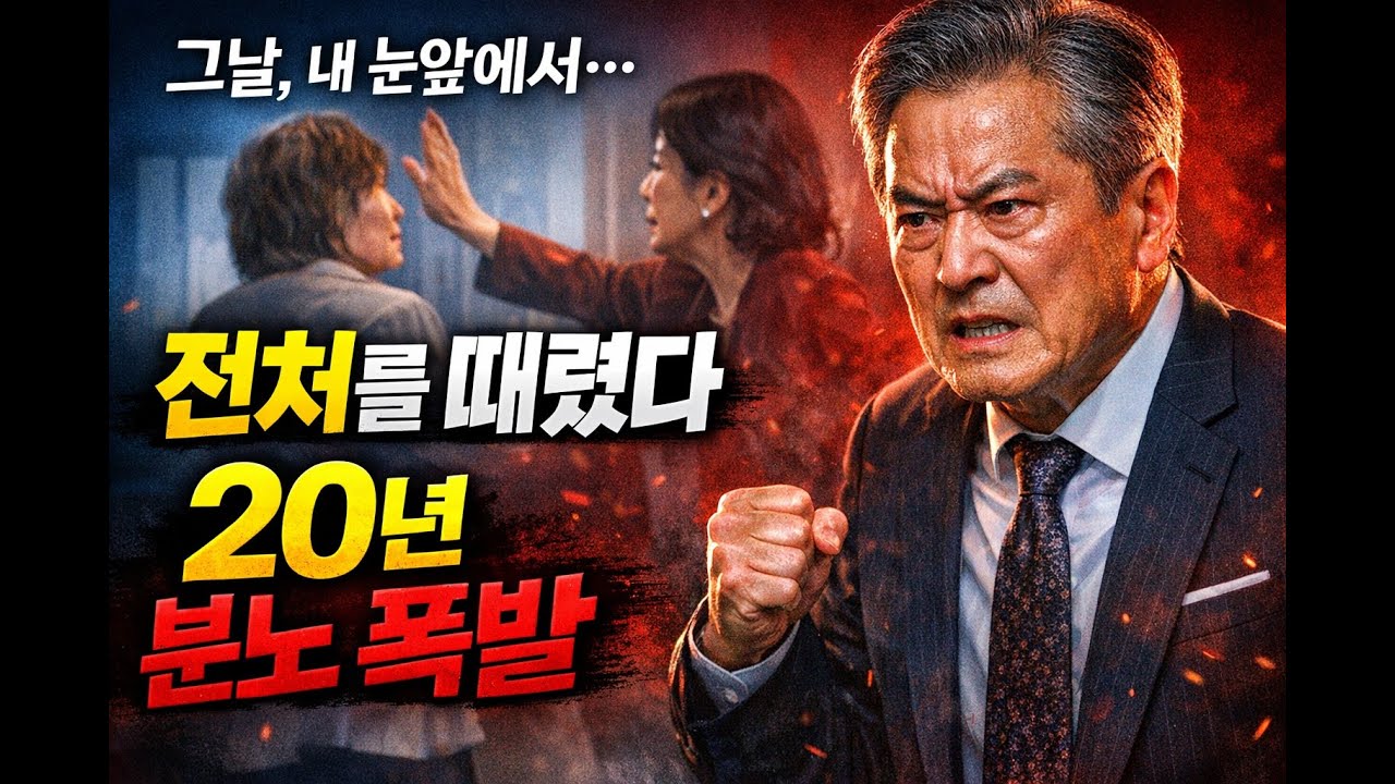 재혼 아내가 전처를 때리는 걸 본 순간… 재벌회장이 20년 분노를 터뜨렸습니다